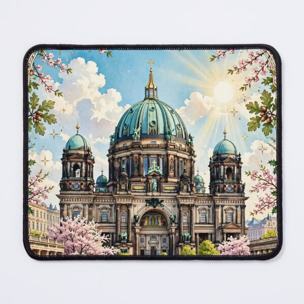 Item preview, Germany — Berlin Cathedral: An Art Deco Morning designed and sold by DibujandoPorfa.