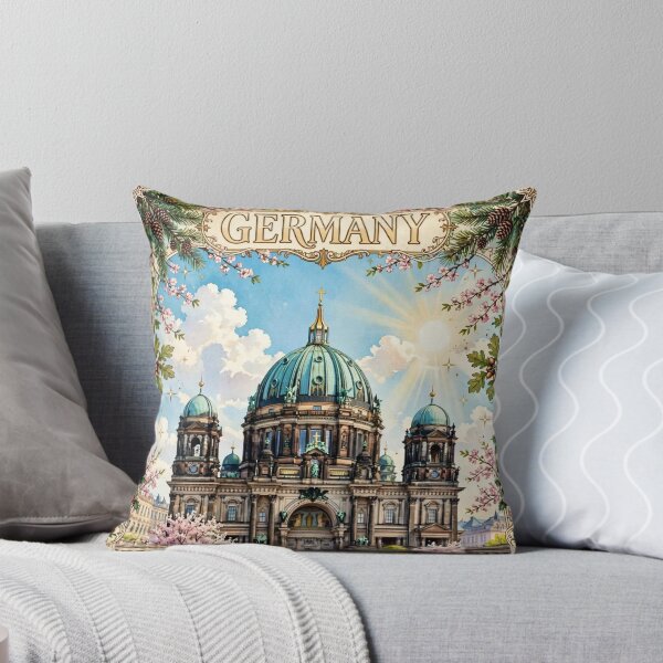 Item preview, Germany — Berlin Cathedral: An Art Deco Morning designed and sold by DibujandoPorfa.