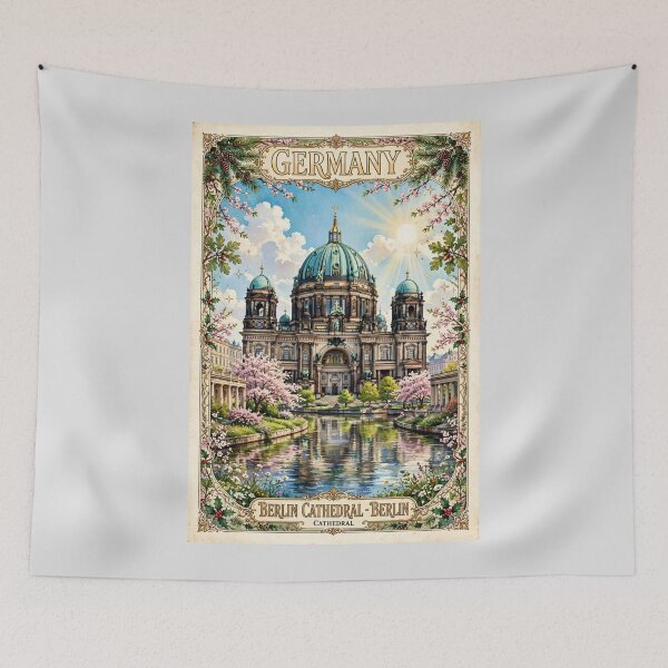 Item preview, Germany — Berlin Cathedral: An Art Deco Morning designed and sold by DibujandoPorfa.
