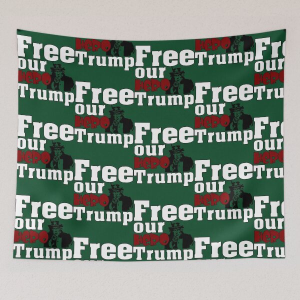 Item preview, Trump Indictment Free Our Hero Trump Active designed and sold by GeekDownAppared.