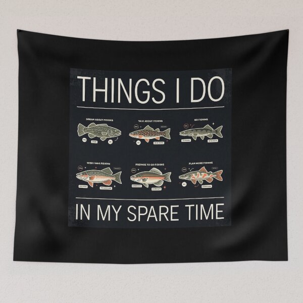 Item preview, things i do in my spare time fishing quote bass boat designed and sold by DariaOltes.
