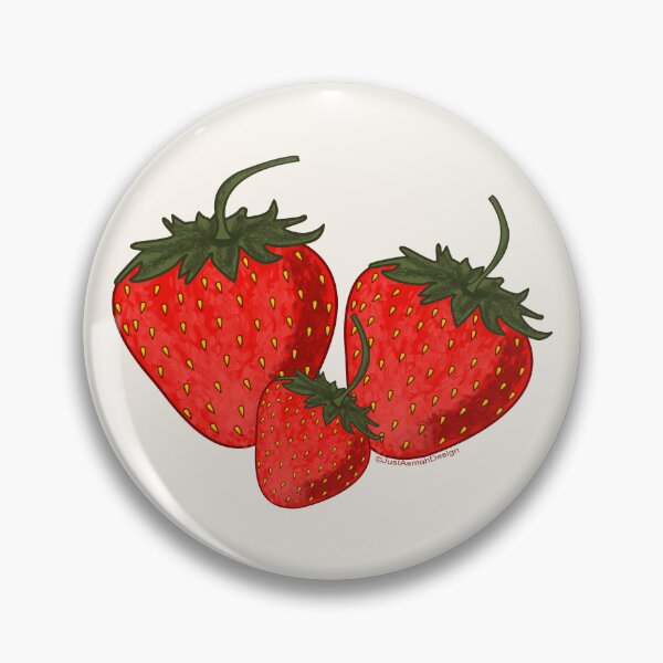 Item preview,  Mini Strawberries - Fruit Illustration designed and sold by JustAsmahDesign.