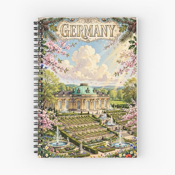 Item preview, Germany — Sanssouci Palace: The Garden of Summer designed and sold by DibujandoPorfa.