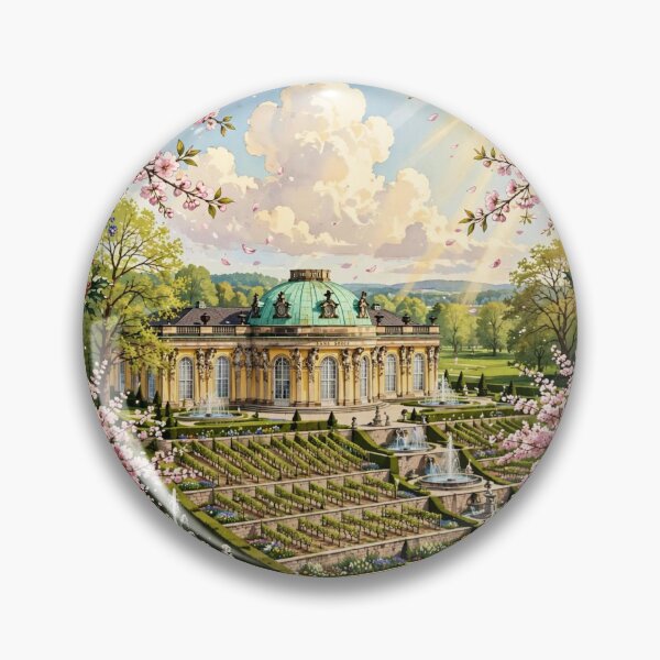 Item preview, Germany — Sanssouci Palace: The Garden of Summer designed and sold by DibujandoPorfa.