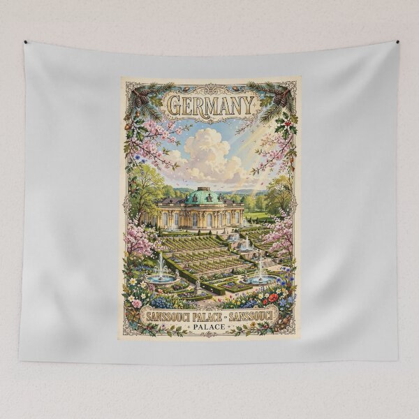 Item preview, Germany — Sanssouci Palace: The Garden of Summer designed and sold by DibujandoPorfa.
