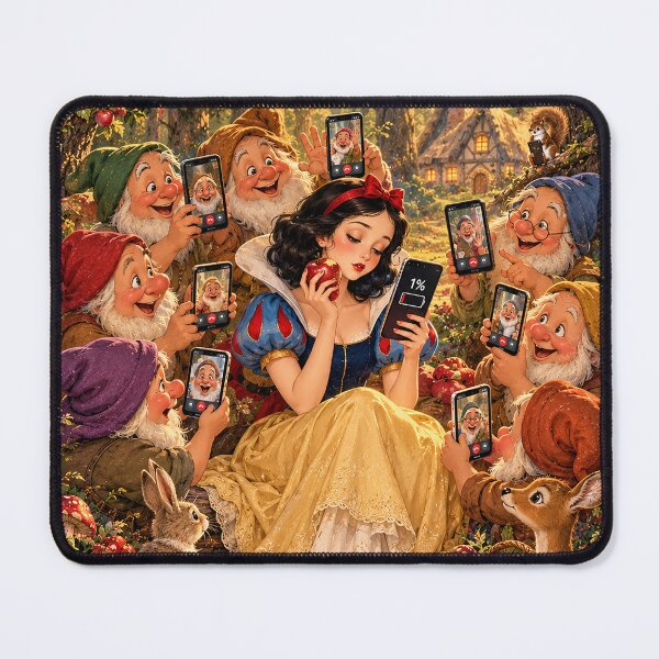 Item preview, SNOW WHITE – Classic Story, Modern Problems designed and sold by AnastasiaNensy.