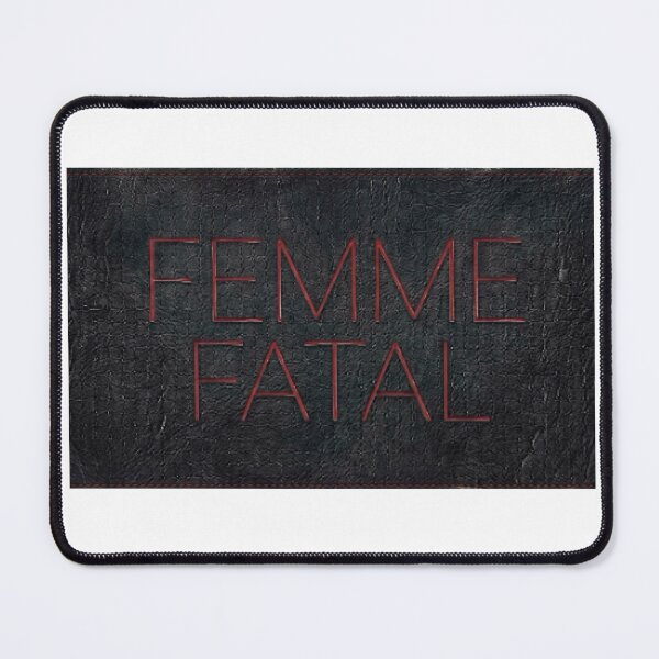 Item preview, Femme Fatal Red Thin Typography Dark Texture Art designed and sold by MaRCAStro.