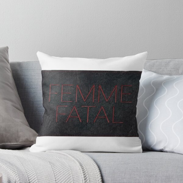 Item preview, Femme Fatal Red Thin Typography Dark Texture Art designed and sold by MaRCAStro.