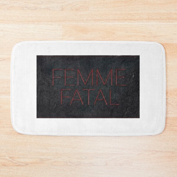 Item preview, Femme Fatal Red Thin Typography Dark Texture Art designed and sold by MaRCAStro.