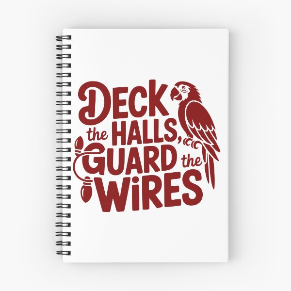 Item preview, Deck the Halls, Guard the Wires designed and sold by theartfulaspie.
