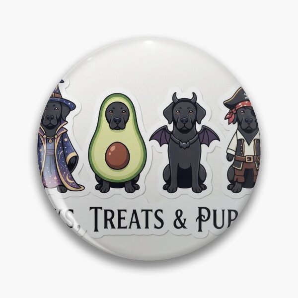 Item preview, Tricks Treats and Pup-kins Cute Halloween Dog Art designed and sold by abfuze.