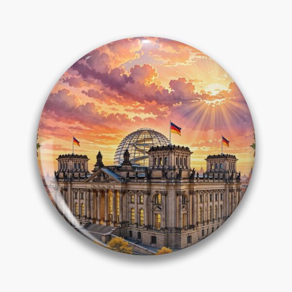 Item preview, Germany — Reichstag: Berlin in Light designed and sold by DibujandoPorfa.
