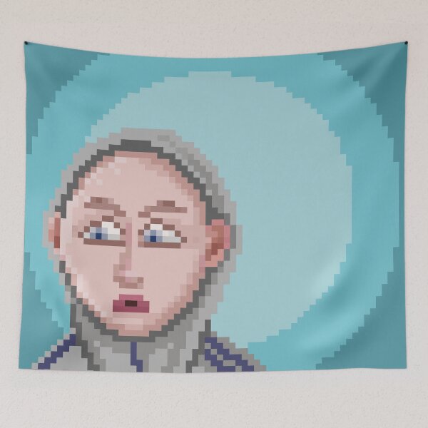 Item preview, Limmy Curious Guy Pixel Art designed and sold by PointBlank.