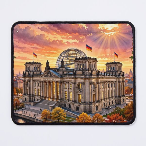Item preview, Germany — Reichstag: Berlin in Light designed and sold by DibujandoPorfa.