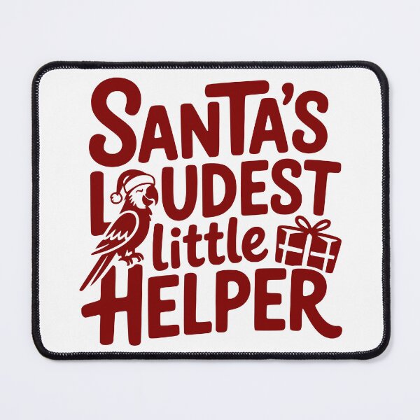 Item preview, Santa’s Loudest Little Helper designed and sold by theartfulaspie.
