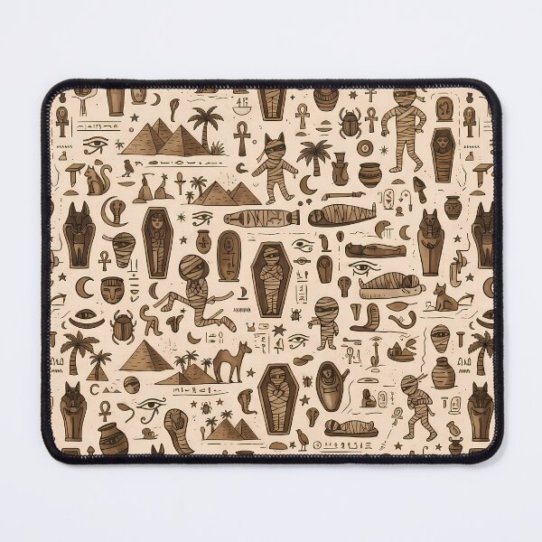 Item preview, Eye Whimsical Hand Drawn Folk Art Doodle Pattern designed and sold by ART ATTACK ZONE.