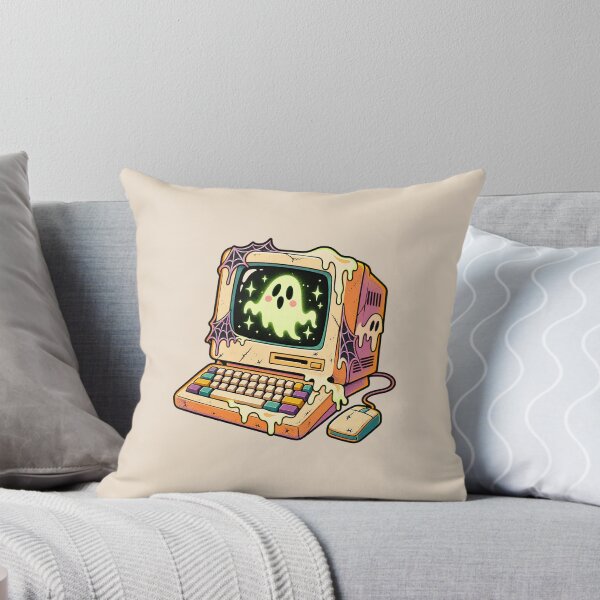 Item preview, Haunted Vintage Computer Ghost designed and sold by Dopamine Department.