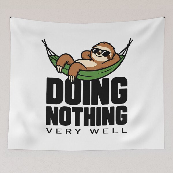 Item preview, Doing Nothing Very Well designed and sold by AnnabelDockery.