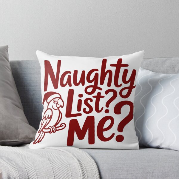 Item preview, Naughty List? Me? designed and sold by theartfulaspie.
