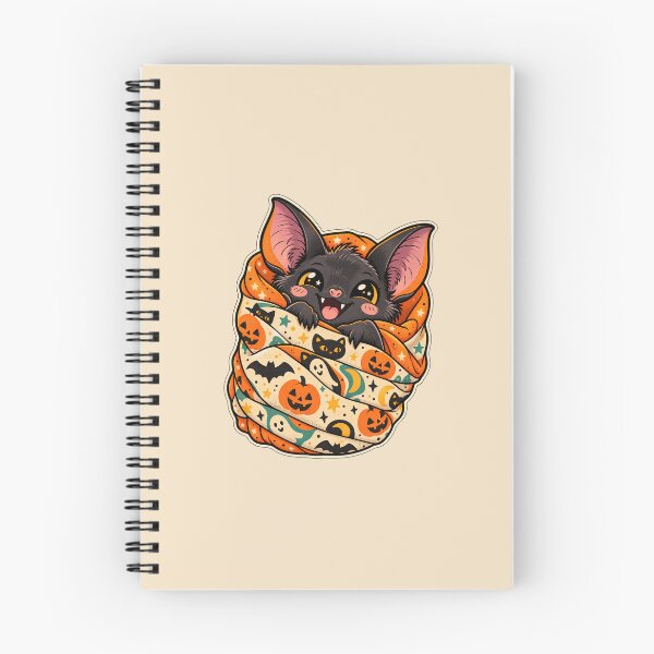 Item preview, Cute Halloween Bat in Blanket designed and sold by Dopamine Department.