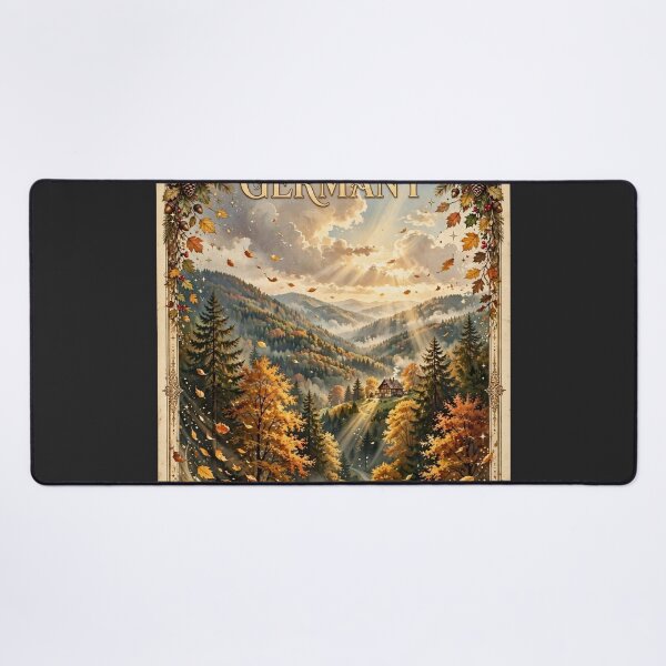 Item preview, Germany — Black Forest: Where the Mountains Turn Golden designed and sold by DibujandoPorfa.