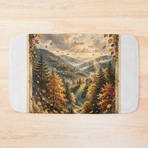 Item preview, Germany — Black Forest: Where the Mountains Turn Golden designed and sold by DibujandoPorfa.