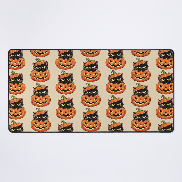 Item preview, Grumpy Black Cat in Pumpkin designed and sold by Dopamine Department.