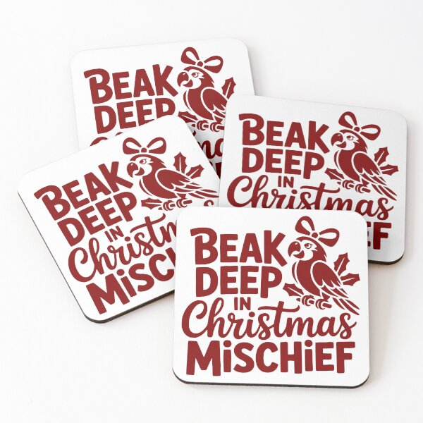 Item preview, Beak Deep in Christmas Mischief designed and sold by theartfulaspie.
