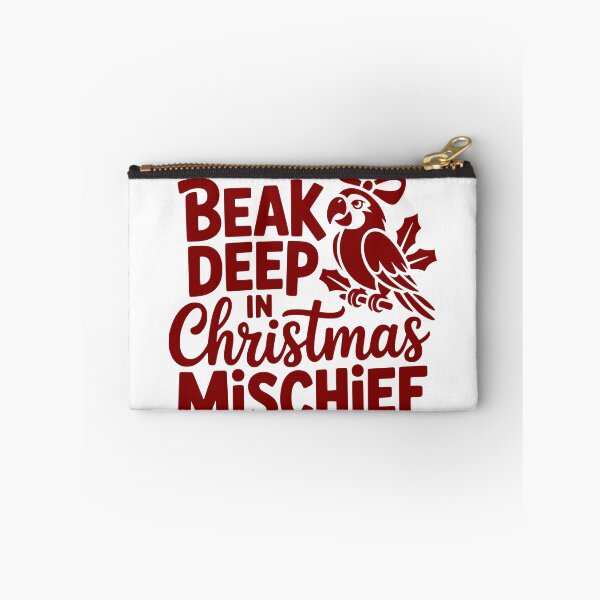 Item preview, Beak Deep in Christmas Mischief designed and sold by theartfulaspie.