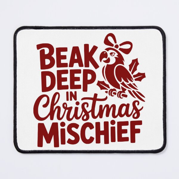 Item preview, Beak Deep in Christmas Mischief designed and sold by theartfulaspie.