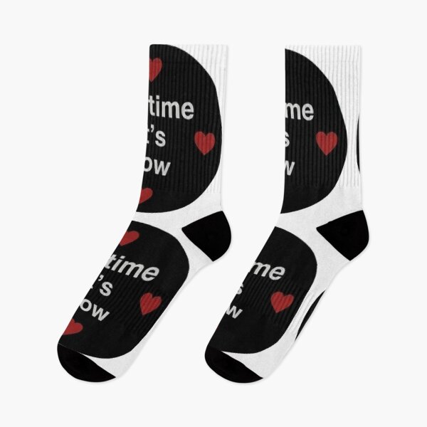 Item preview, The Time It's Now Red Hearts Typography Design designed and sold by MaRCAStro.