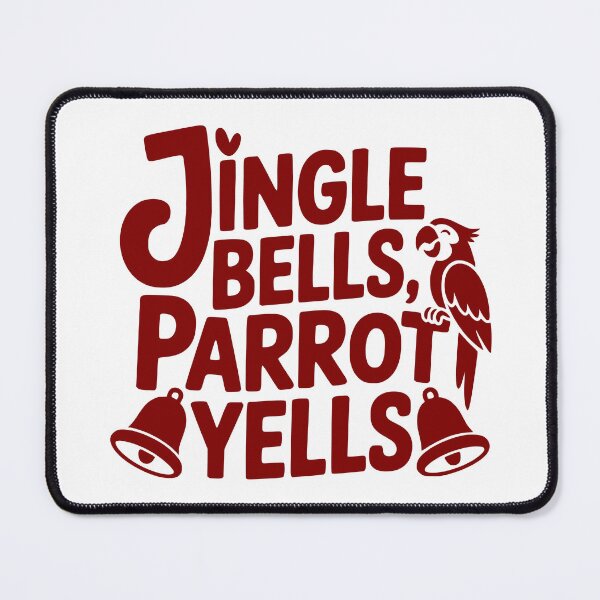 Item preview, Jingle Bells, Parrot Yells designed and sold by theartfulaspie.