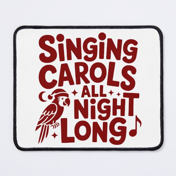 Item preview, Singing Carols All Night Long designed and sold by theartfulaspie.