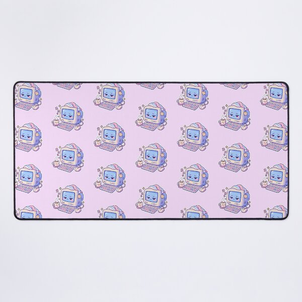 Item preview, Sleepy Retro Computer With Coffee designed and sold by Dopamine Department.