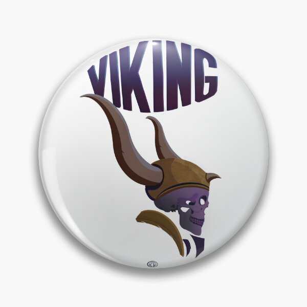 Item preview, Vikings Skull Logo designed and sold by CustomTDesign.