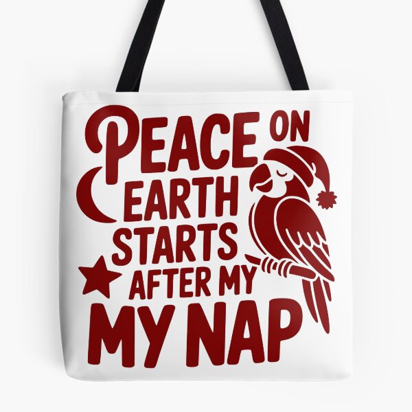 Item preview, Peace on Earth Starts After My Nap designed and sold by theartfulaspie.