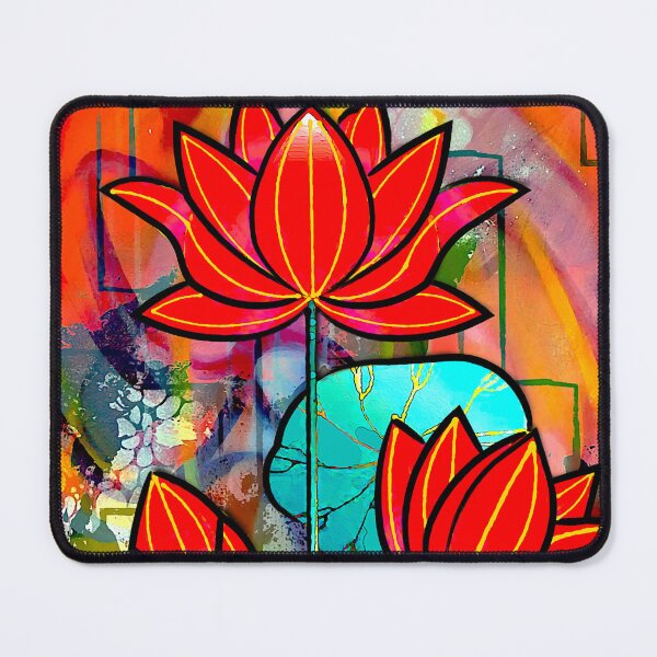 Item preview, Waterlily Abstract designed and sold by ViaARTfactory.