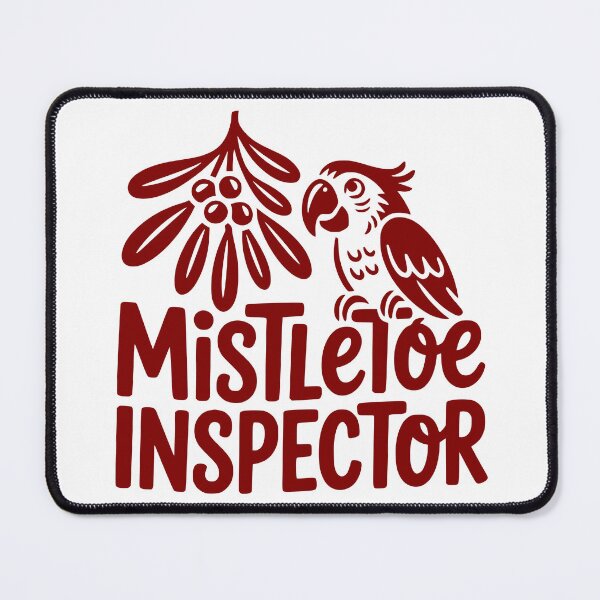 Item preview, Mistletoe Inspector designed and sold by theartfulaspie.