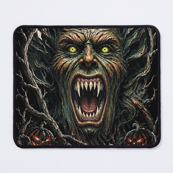 Item preview, Fear The Night - Creepy Tree Monster Halloween` designed and sold by thirtyonestars.