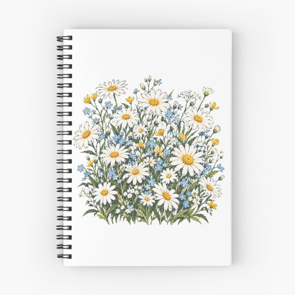 Item preview, Wildflower Daisy Bouquet – Vintage Floral Meadow Botanical T-Shirt Design designed and sold by mik lor.