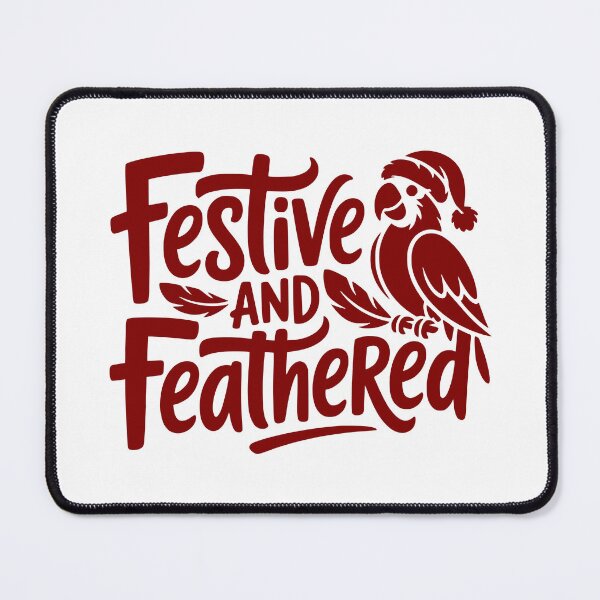 Item preview, Festive and Feathered designed and sold by theartfulaspie.
