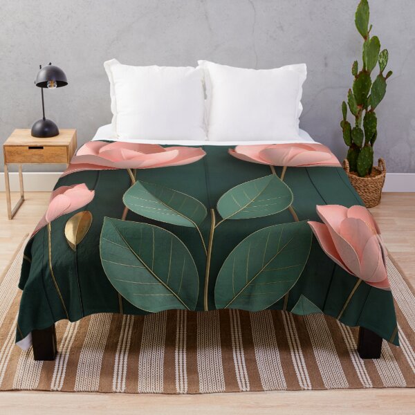 Item preview, Elegant Pink Lotus Blooms designed and sold by Vicky Brago-Mitchell®.