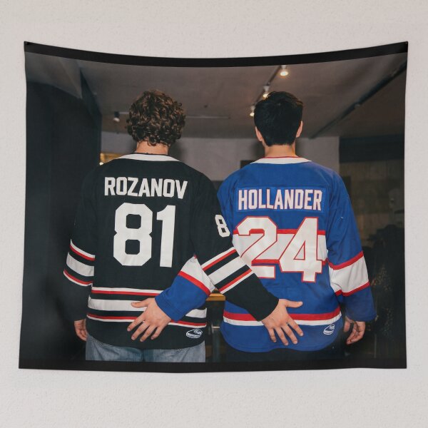 Item preview, Heated Rivalry Ilya Rozanov Shane Hollander Jerseys designed and sold by luisTeam.
