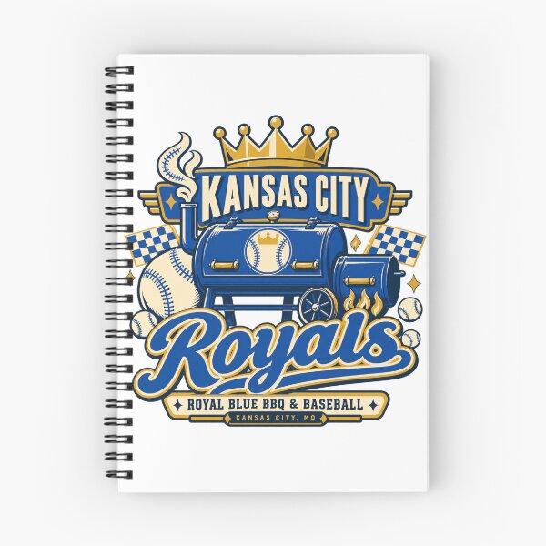 Item preview, Kansas City Royal Blue BBQ Baseball Emblem designed and sold by Dresut.