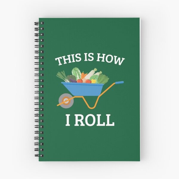 Item preview, Gardener Design - This is How I Roll - a Wheelbarrow! designed and sold by GrumpyGorillaz.