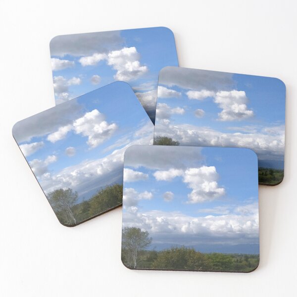 Item preview, Grey and blue sky with clouds over field, panorama, Tuscany, Italy designed and sold by ollgast5.
