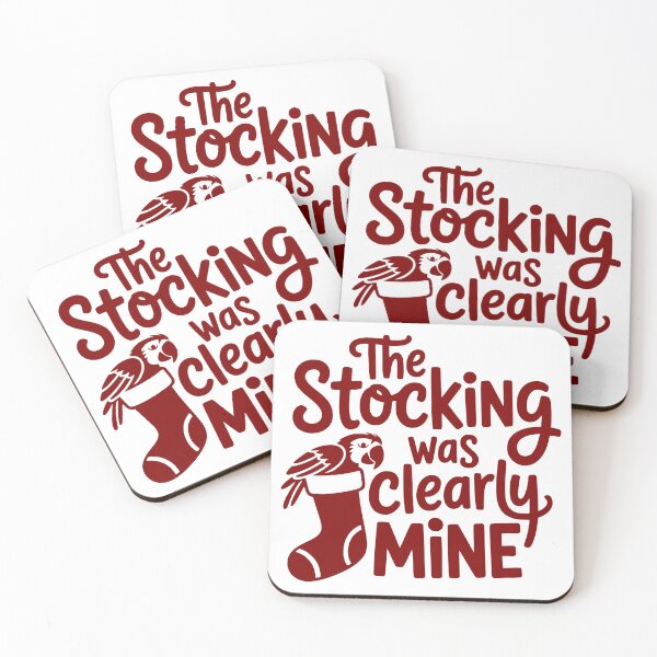 Item preview, The Stocking Was Clearly Mine designed and sold by theartfulaspie.