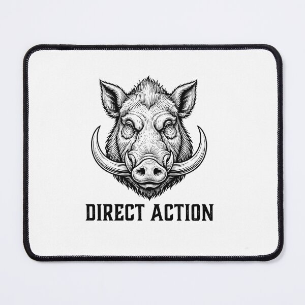 Item preview, Direct Action Wild Boar Portrait Graphic designed and sold by Owcomm.