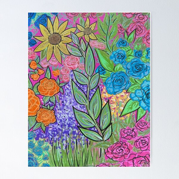 Item preview, Floral World II designed and sold by ArtByBLC.