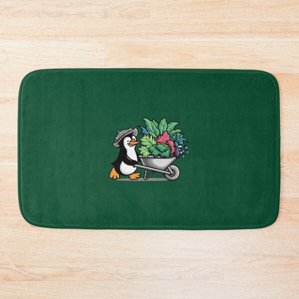 Item preview, Penguin gardening Pushing a wheelbarrow 2.0 designed and sold by GrumpyGorillaz.
